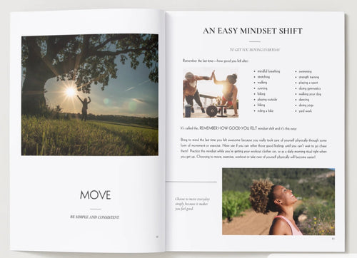 Page from Everyday Wellbeing Project Volume 1, On Hope: An Easy Mindset Shift